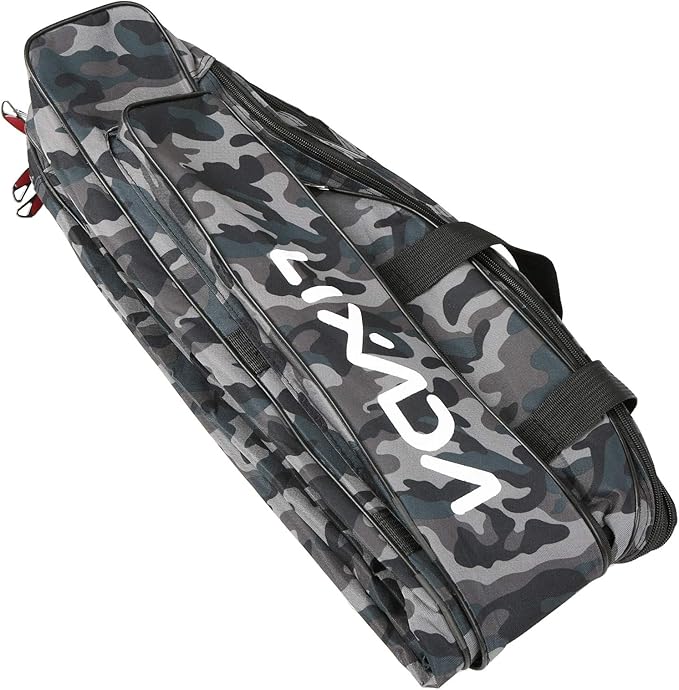 Lixada Fishing Rod Case - 3 Layers Oxford Bag, Portable Folding Carrier for Rods and Reels, Tackle Storage Travel Bag, 90cm/120cm/150cm Optional