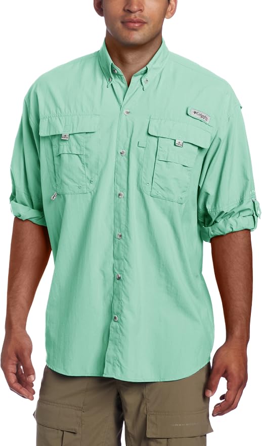 Columbia Men's PFG Bahama II Long Sleeve Fishing Shirt