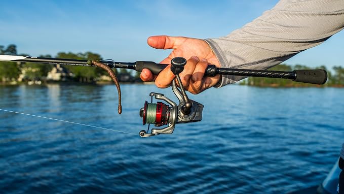 Abu Garcia Max Elite Spinning Reel and Fishing Rod Combo