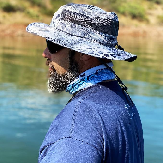 KastKing Sol Armis UPF 50 Boonie Hat - Sun Protection Hat, Fishing Hat, Beach & Hiking Hat, Paddling