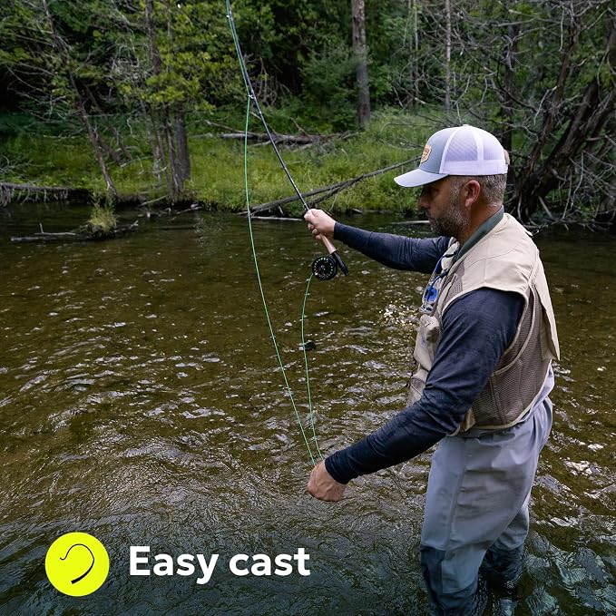 SF Fly Fishing Line Weight Forward Floating Fly Line for Fly Fishing 3wt 4wt 5wt 6wt 7wt 8wt 100FT Double Welded Loops