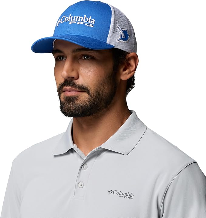 Columbia PFG Logo Mesh Ball Cap