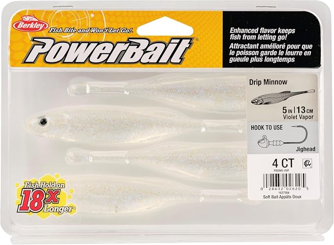 Berkley PowerBait Drip Minnow Fishing Soft Bait