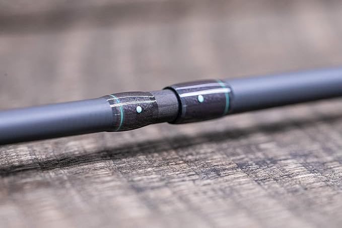 Moonshine Rod Company Fast Action Fly Fishing Rod – Carbon Fiber Graphite Rod with Zippered Travel Case – Drifter II, Vesper, Epiphany ESN, Outcast, Phantom & Rambler Series - 2WT up to 12WT Rods
