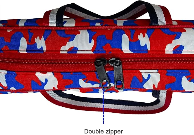 Portable Fishing Rod Bag Collapsible Fishing Bag Large Capacity Outdoor Nylon Carrying Case