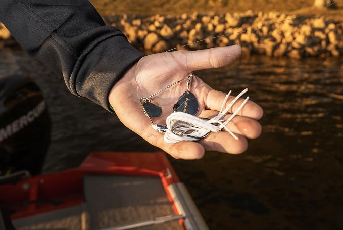 Duckett Fishing BD Spinnerbait Double Colorado Life-Like Action Fishing Lure