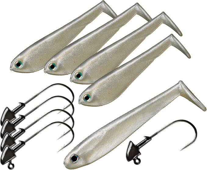 Yum Lures Yumbrella Castable Multi-Lure Umbrella Rig for Bass Fishing by Bait School Technolgy, Yumbrella Accessory Kit