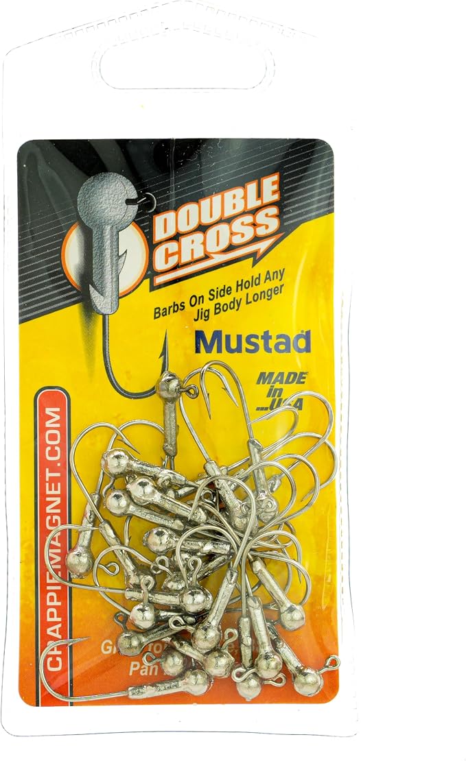 Crappie Magnet Double Cross 25 Packs Jig Heads