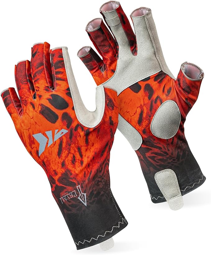 KastKing Sol Armis Sun Gloves UPF50+ Fishing Gloves UV Protection, Sun Protection for Outdoor, Kayaking, Rowing