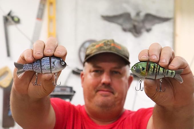 Catch Co Mike Bucca's Baby Bull Gill Swimbait 3.75" 3/4 oz
