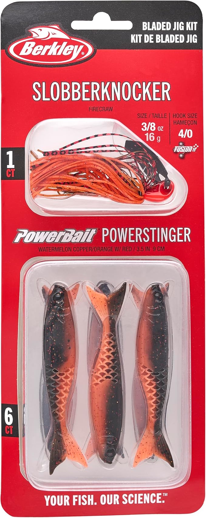 Berkley Slobberknocker and PowerStinger Fishing Soft Bait Kit