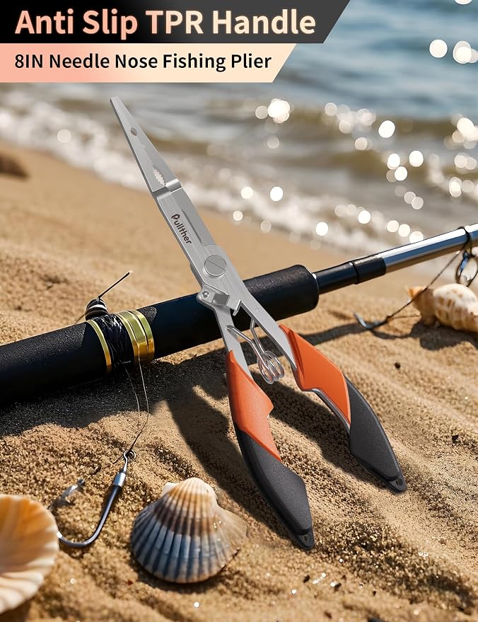 Fishing Gear,Hook Remover Fishing Pliers,Stainless Steel Fishing Tools,Multitool for Saltwater