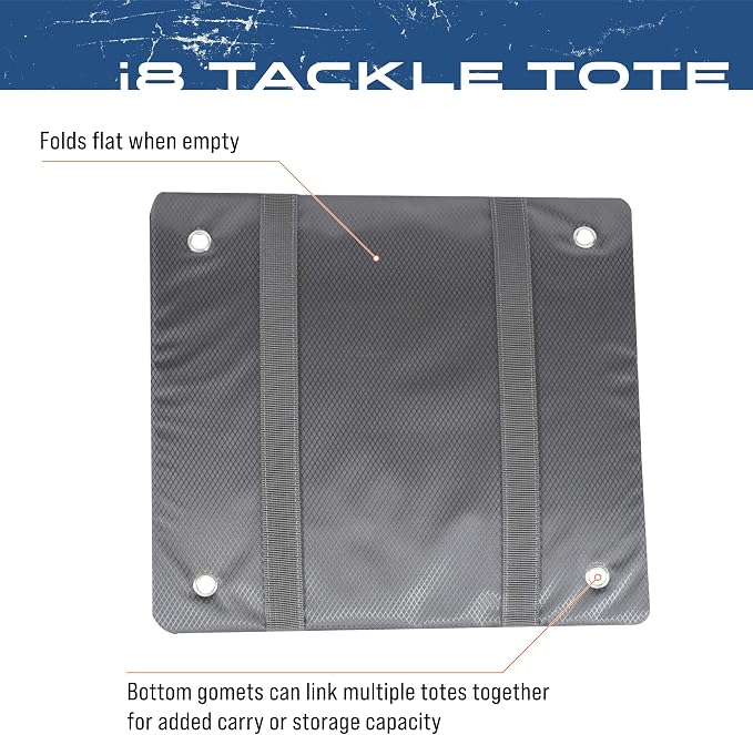 FROGG TOGGS Fishing Tray Tote, Secures Organizes and Protects Tackle Trays