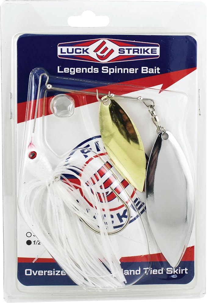 Luck E Strike Jimmy Houston Legends Spinner Bait with Willow Blades