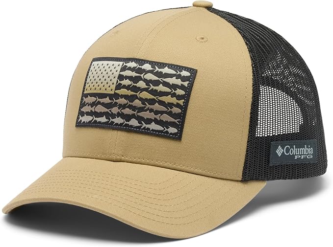 Columbia PFG Fish Flag Mesh Snapback