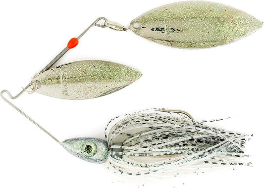 Nichols Lures Pulsator Metal Flake Double Willow Spinnerbait
