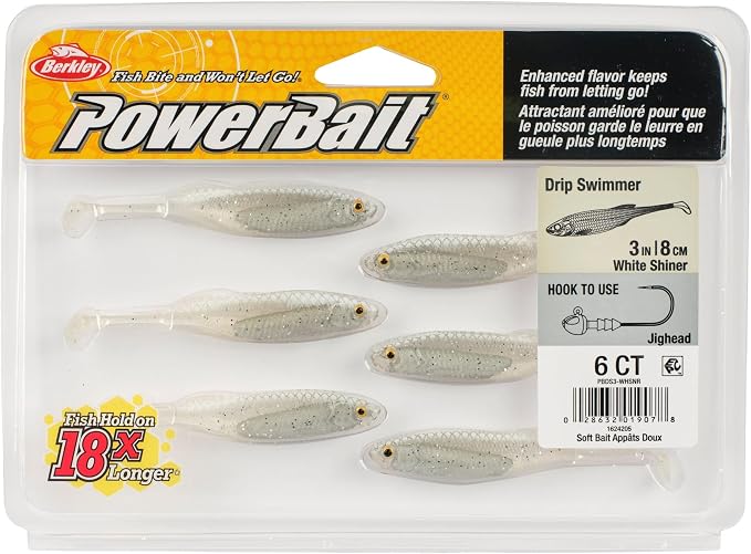 Berkley PowerBait Drip Swimmer Fishing Soft Bait