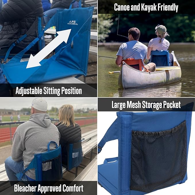 ALPS Mountaineering Weekender Camp Seat, One Size, Teal - New