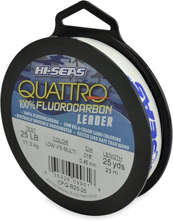 Hi-Seas Quattro 100% Fluorocarbon Leader