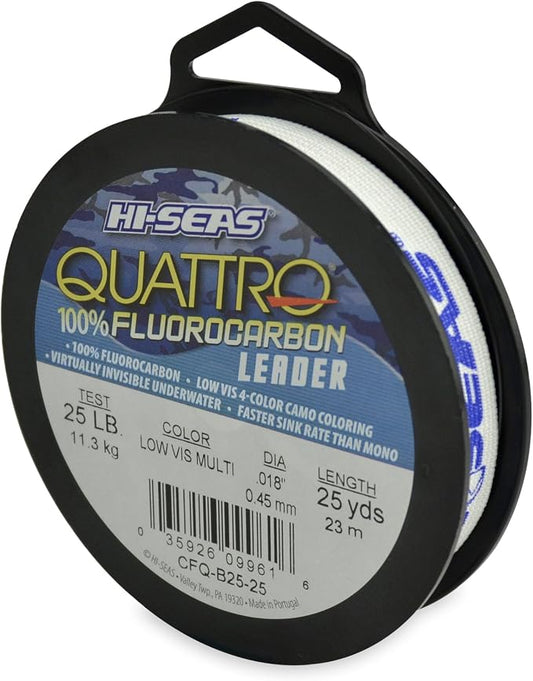 Hi-Seas Quattro 100% Fluorocarbon Leader
