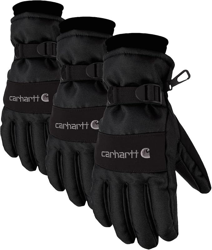 Carhartt Men's Waterproof Insulated Knit Cuff Glove
