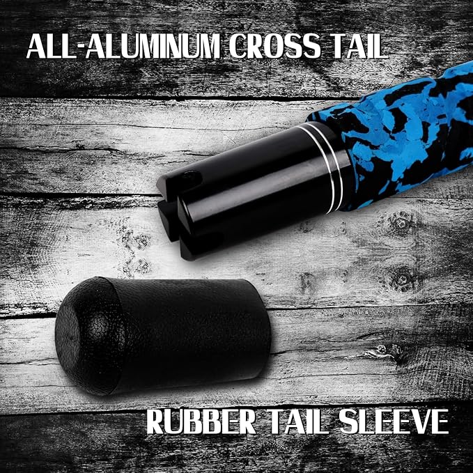 Fiblink Saltwater Fishing Rod 1Piece/2Piece Offshore Trolling Rod Big Game Deep Sea Rod Conventional Boat Blue Camouflage Fishing Pole(5'6"/6'/7')