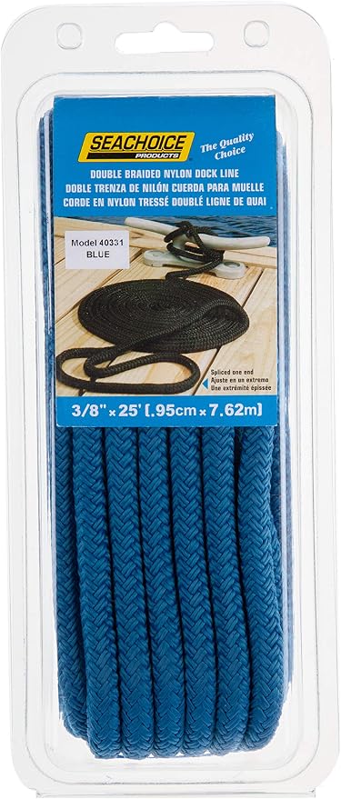 Seachoice Double-Braid Nylon Dock Line
