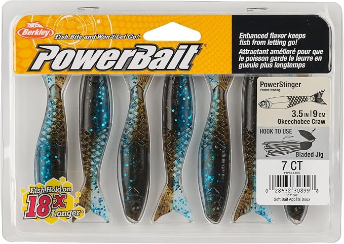 Berkley PowerBait PowerStinger Fishing Soft Bait