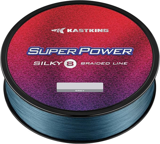 KastKing SuperPower Braided Fishing Line - Abrasion Resistant Braided Lines – Incredible Superline – Zero Stretch – Smaller Diameter – A Must-Have!