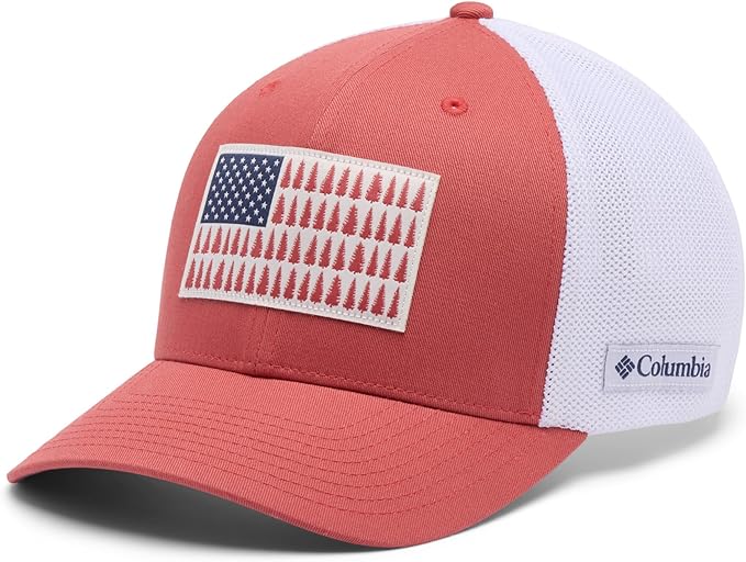 Columbia Unisex Adult PFG Logo Mesh Ball Cap