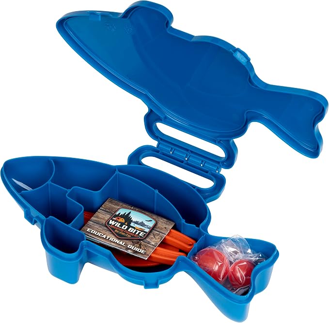 Flambeau Outdoors Wild Bite Fishing Tackle Box Kit