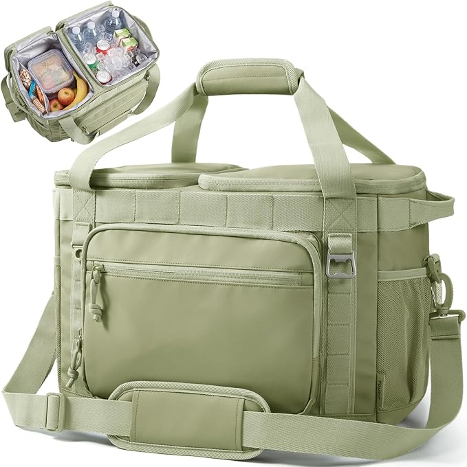 TOURIT Soft Sided Cooler Bag Insulated 30/48/60 Cans, Large Collapsible & Leakproof Ice Chest for Picnic, Beach, Camping, Travel, Sports Fan Coolers