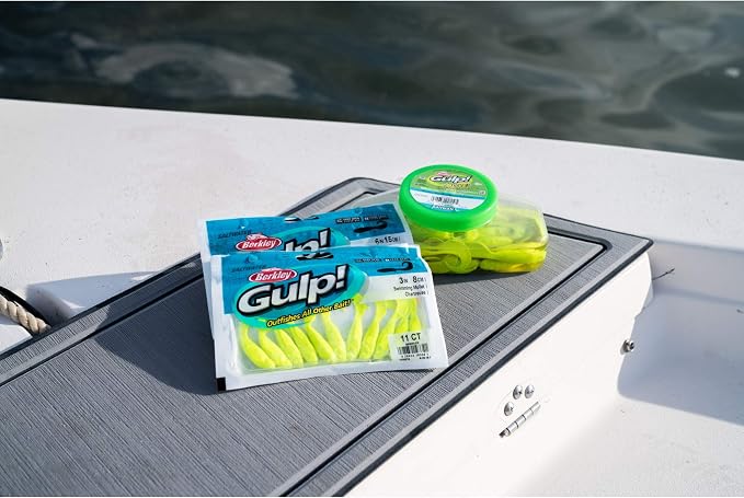 Berkley Gulp! Alive! Swimming Mullet Saltwater Fishing Soft Bait