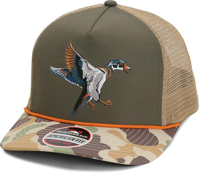 Paramount Outdoors Sporting Hat Collection for Men Hunting and Fishing Caps with ComfortSnap