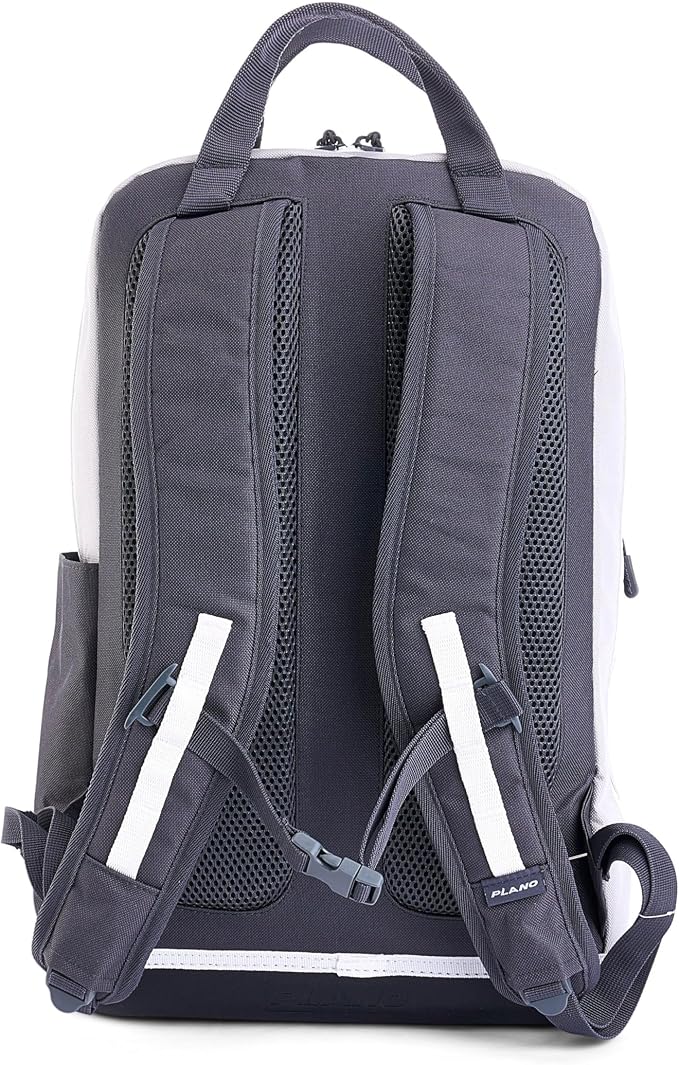 Plano Weekend Softside 3700 Tackle Backpack, Cutting-Edge Fishing Tackle Bag, Molded Waterproof Base, Spacious Storage, Die Cut Tool Sleeves, Daisy Chain Attachment Points