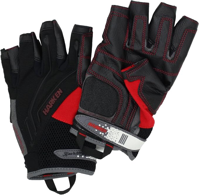 Harken Sport Men's 3/4 Finger Reflex Gloves