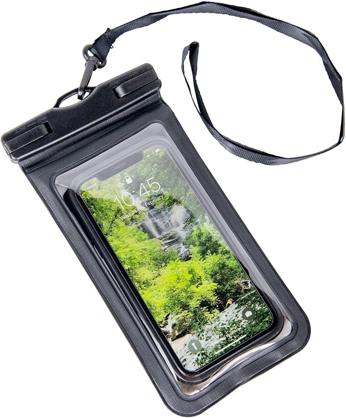 ecox Outdoors Waterproof Dry Bag for Outdoors Activities High Grade 500D PVC Construction Includes Waterproof Phone Case and Side Strap for Easy Carry 10L Orange DB10LOR