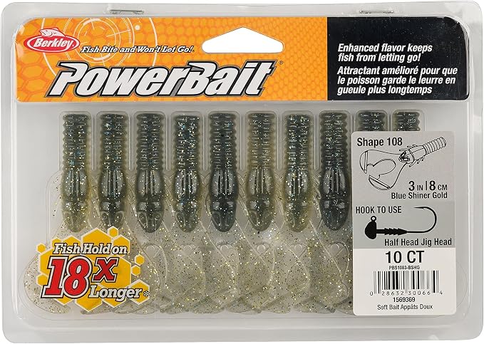 Berkley PowerBait Shape 108 Fishing Soft Bait