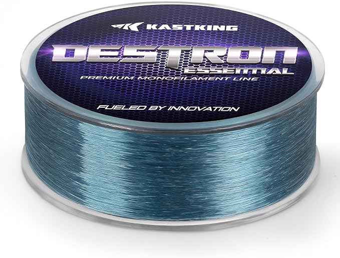 KastKing Destron Essential Monofilament Fishing Line, Advanced Polymer Coating for High Abrasion Resistance, Super Smooth, High Strength, Low Memory Mono Line, Fresh and Saltwater Fishing