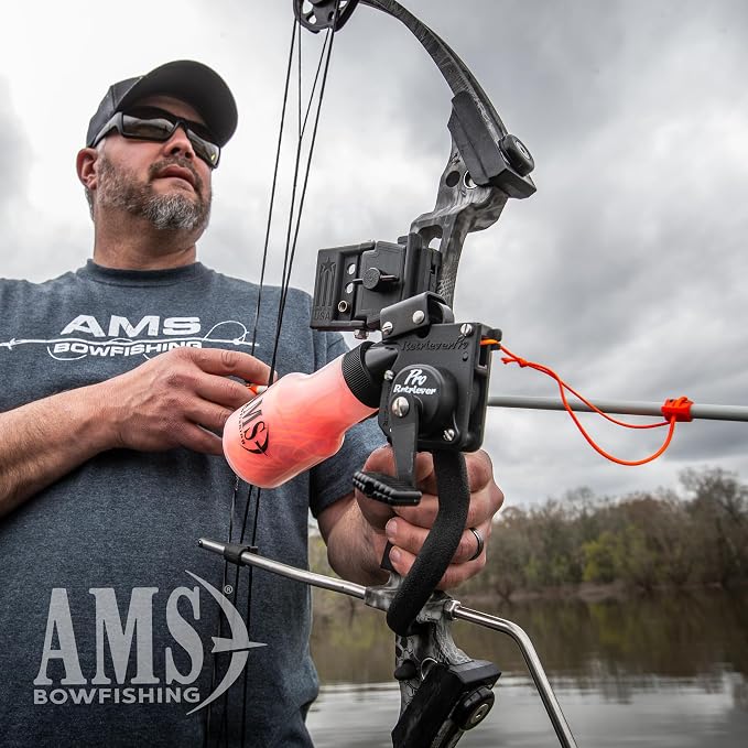 AMS Bowfishing Retriever Pro Reel - Made in the USA