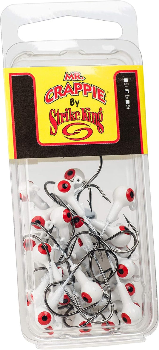 Strike King Mr. Crappie Jig Heads - 25 Pack