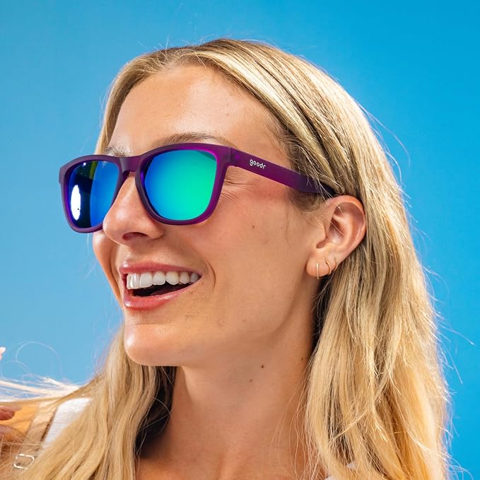 goodr Polarized Sunglasses, Medium Sized (OG), UV400 Protection, No Slip, No Bounce