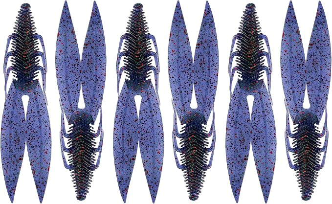 6th Sense – Bodega – Soft Plastic Creature Bait – Bass Fishing – Twin Ridge Tail Action – Multiple Sizes – Made in the USA
