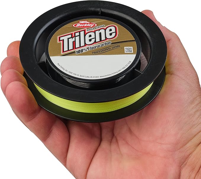 Spiderwire Ultracast Fluorocarbon 200-Yard Spool (Clear, Pound Test 4)