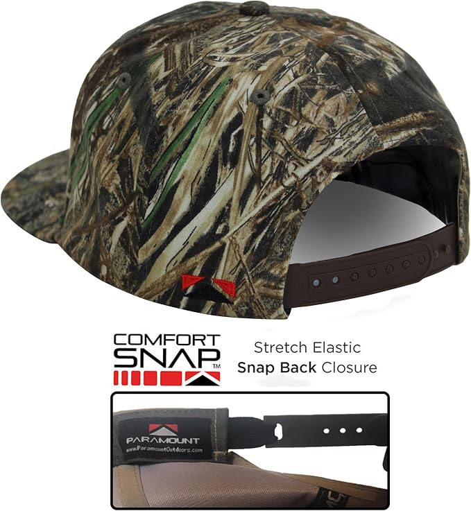 Paramount Outdoors Sporting Hat Collection for Men Hunting and Fishing Caps with ComfortSnap