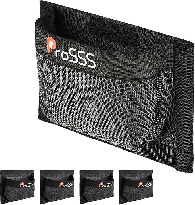 1PC Boat 10"*7" Self-Adhesive Storage Mesh Bag,Marine Organizer for Tools & Boat Accessories,Waterproof Strong Adhesive Backing, Easy to Install & Remove,Keep Your Boat Tidy and Items Secure