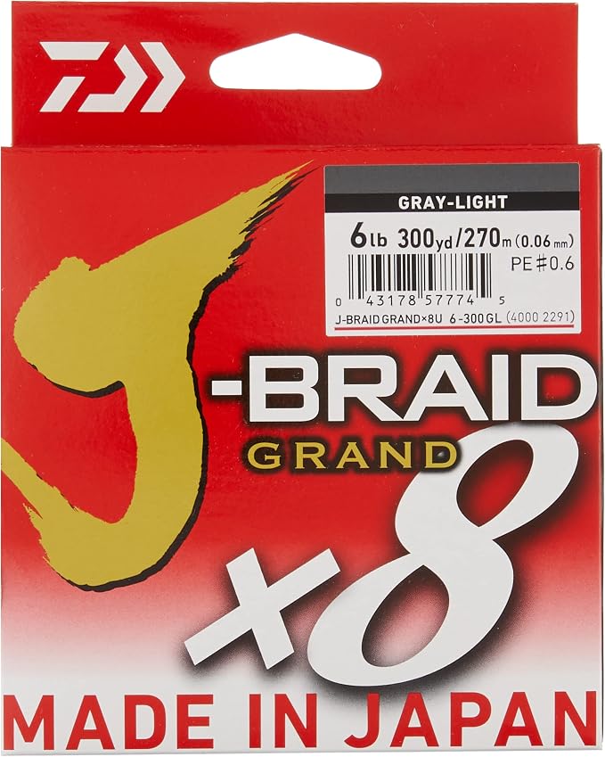 Daiwa J-Braid Grand 8 X 300 YDS Filler Spool