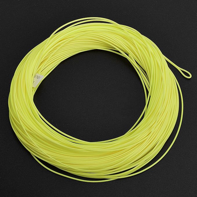 SF Fly Fishing Line Weight Forward Floating Fly Line for Fly Fishing 3wt 4wt 5wt 6wt 7wt 8wt 100FT Double Welded Loops