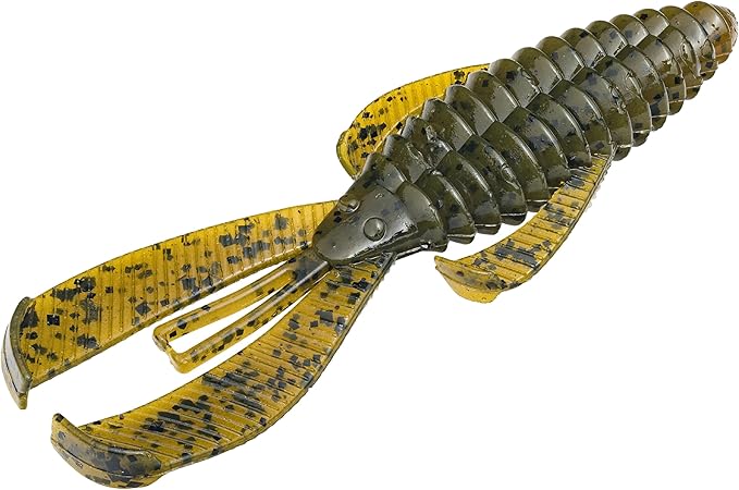 Strike King Rage Bug Fishing Lure, Soft Plastic Grub, Unique Design, Subtle Action