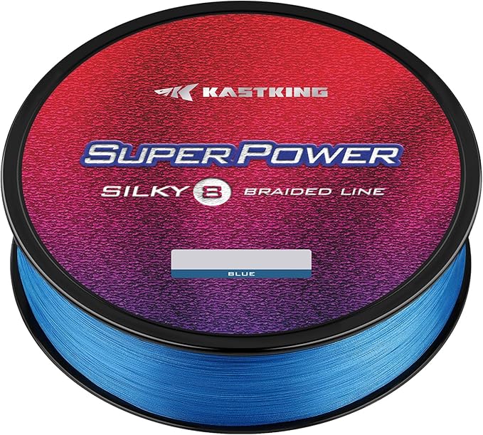 KastKing SuperPower Braided Fishing Line - Abrasion Resistant Braided Lines – Incredible Superline – Zero Stretch – Smaller Diameter – A Must-Have!
